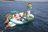 Bestway Giant Unicorn Island Inflatable Pool Float 590 × 404 cm – 43228
