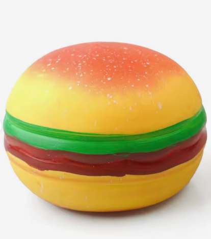 GIANT BURGER FOOD TOY – Simulated Super-Large Cartoon Hamburger Soft Squishy - product image