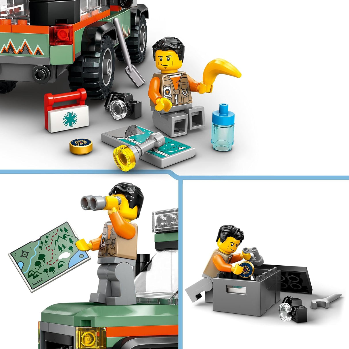 LEGO City 60447 OffRoad 4x4 Mountain Truck