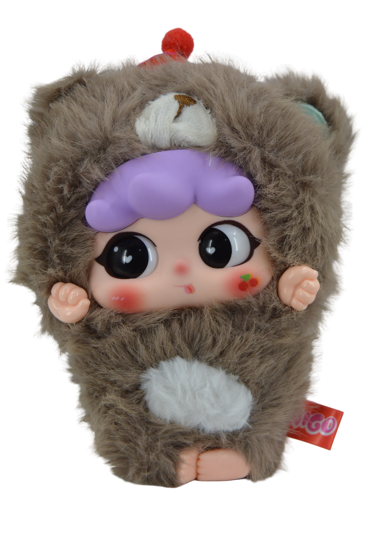 Baby 3 Migo Sneaky Ash Plush Doll