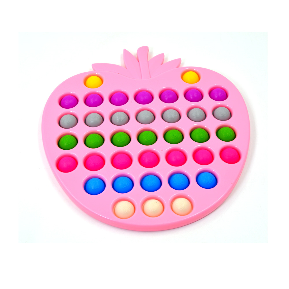 Apple Fidget Pop It Toy 24cm Assorted Colors