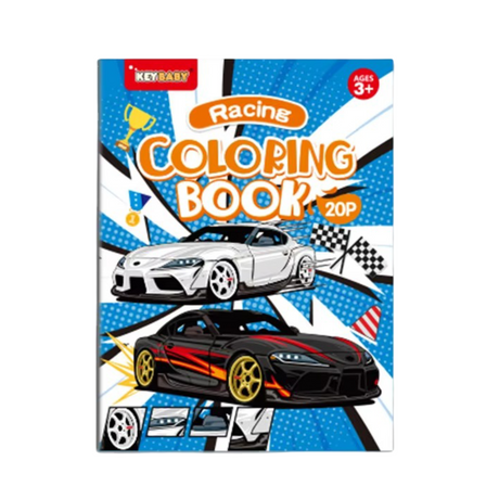 Racins Coloring Book – 20 Pages