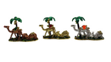 Camel Double Metal Stand with Palm Tree