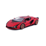 Bburago Lamborghini Sián FKP 37 Red 1:24 Scale