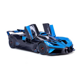 Bburago Bugatti Bolide Met. Black/BlueScale 1:18