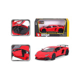 Bburago Lamborghini Aventador Red  1:24 Scale