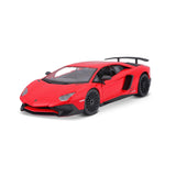 Bburago Lamborghini Aventador Red  1:24 Scale