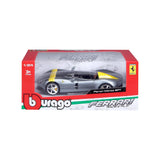 Bburago Ferrari Monza SP1  Silver Scale 1:24