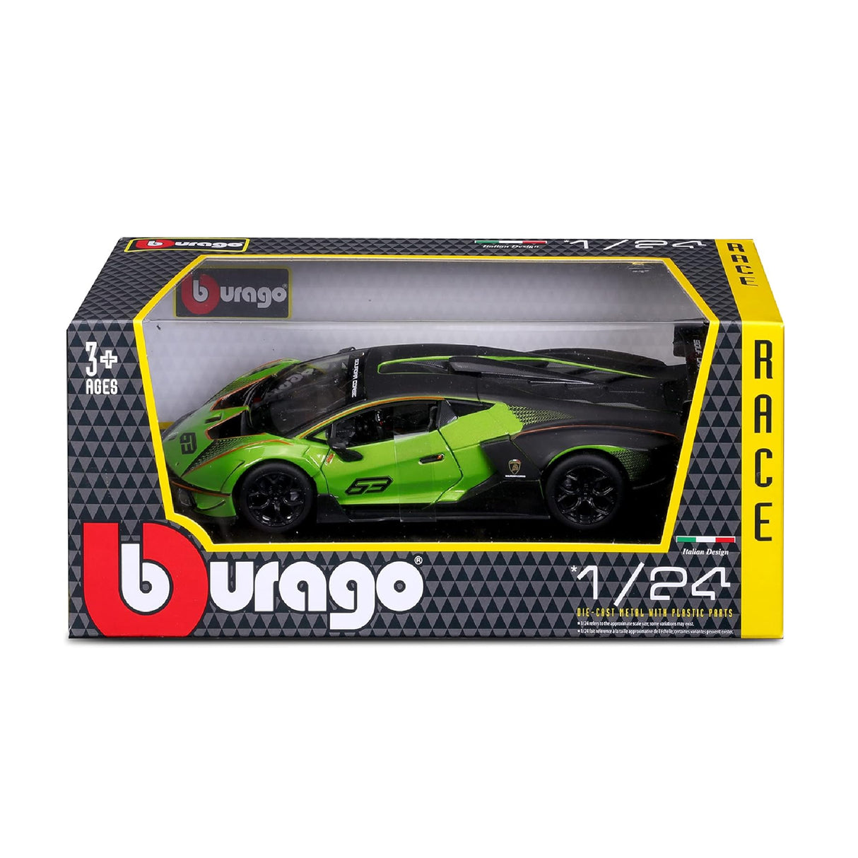 Bburago Race Lamborghini Exxenza Scv12 1:24 Model Car