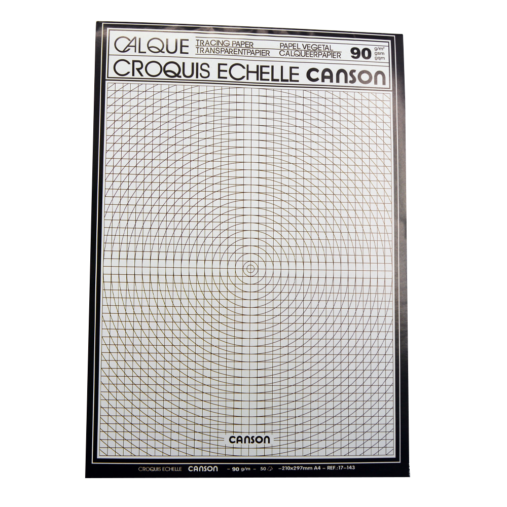 Canson Tracing Paper 90 Gsm 50 Sheets