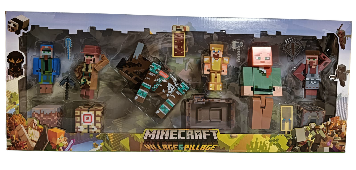 Links to Minecraft Village & Pillage Figure & Accessory Set Style 4 by minecraft-village-&-pillage-figure-&-accessory-set-style-4