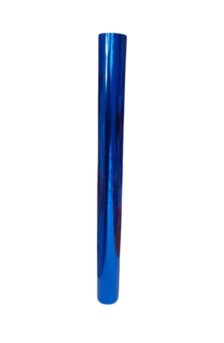 Metallic Blue Gift Wrap Roll