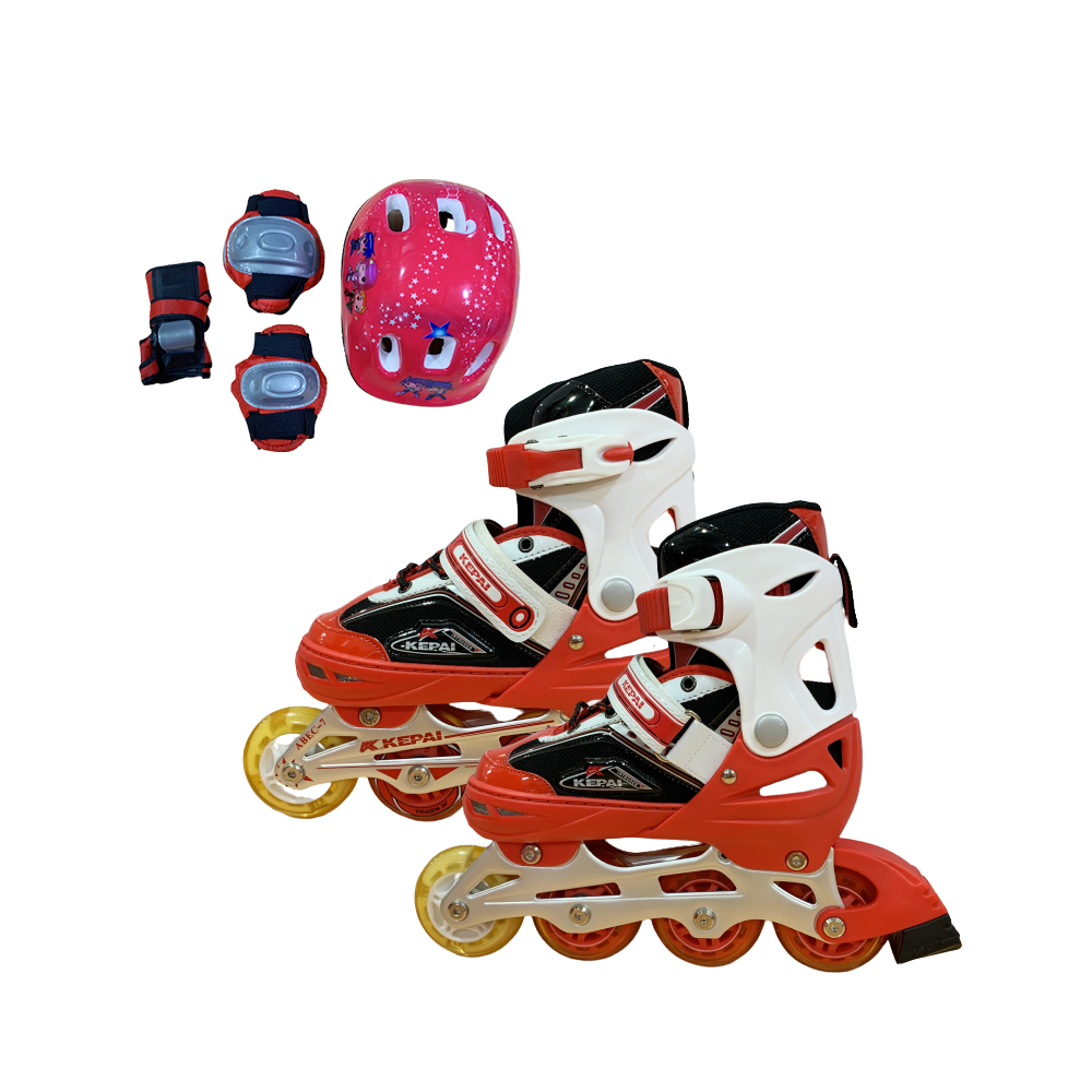 Roller Skate Shoes Size Medium (34-37) - Red