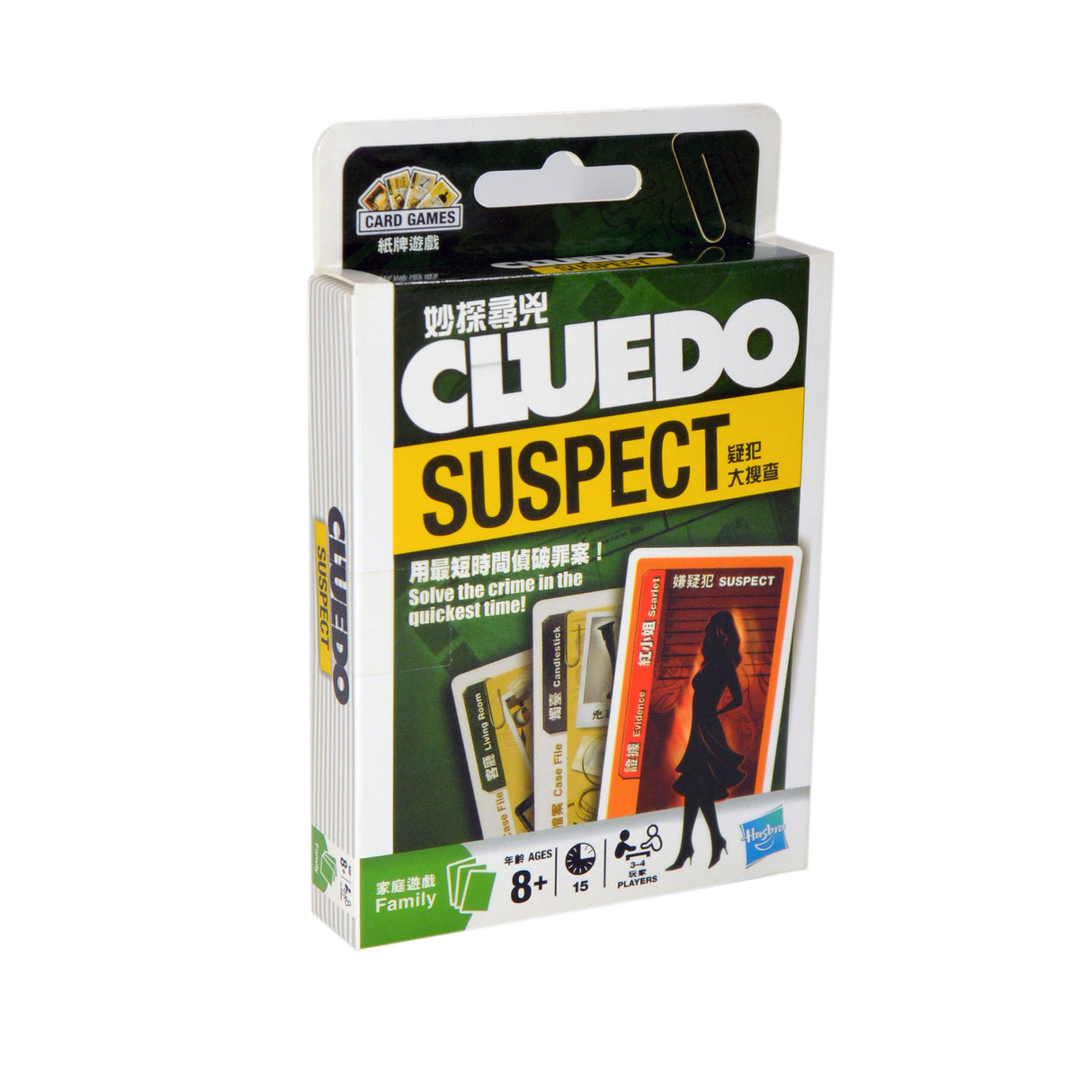 Cluedo Suspect Card Game