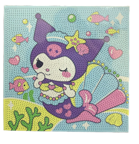 Kuromi Diamond Painting Set 30×30 cm