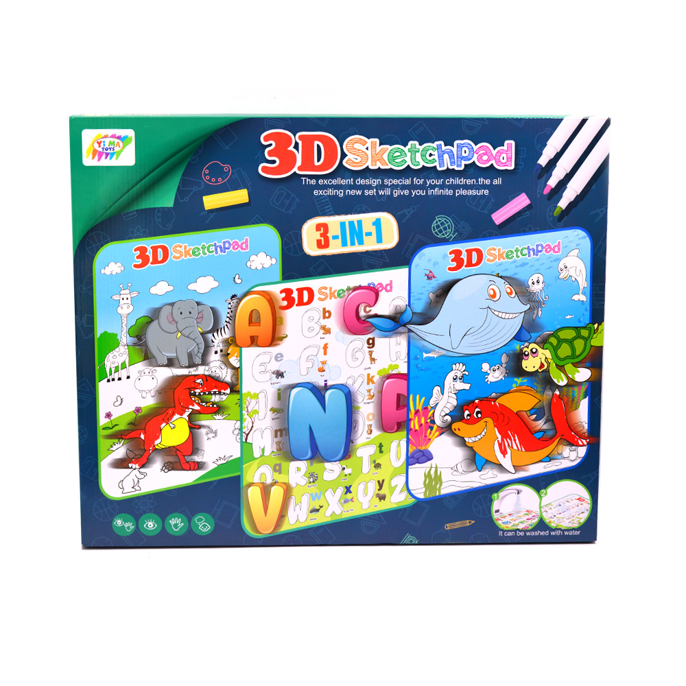 3D Glasses With Sketchpad