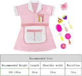 Chef Costume for Kids and Adults Cook Dress Up Set with Cooking Tools for Ages 3 to 8 Years