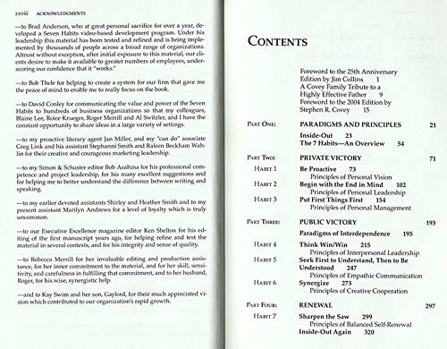 The 7 Habits of Highly Effective People: Powerful Lessons in Personal Change by Stephen R. Covey