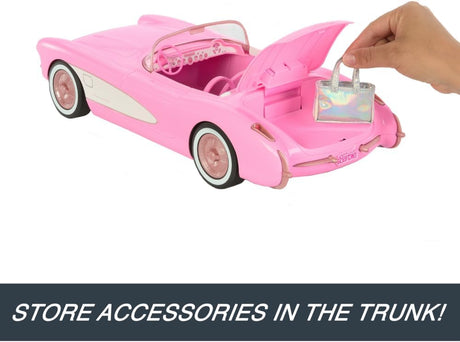 Hot Wheels RC Barbie The Movie Barbie Corvette