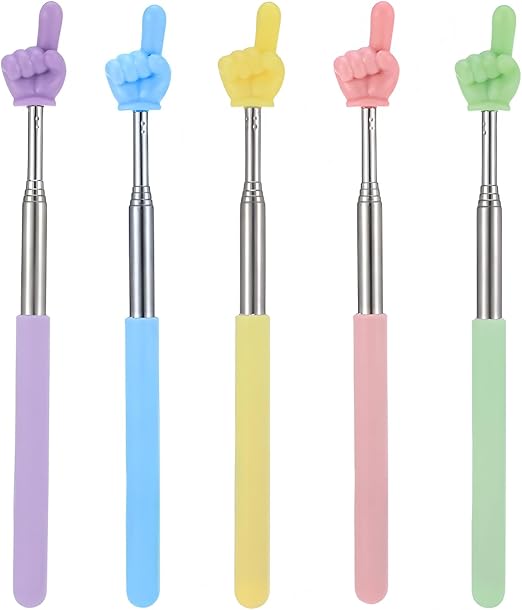 Telescopic Teachers Pointer Extendable Finger Pointer Stick 20-68cm Retractable