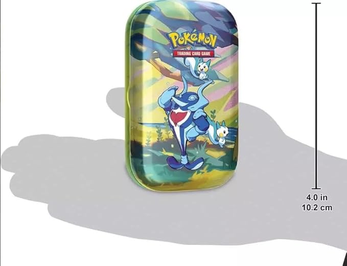 Pokémon Vibrant Paldea Mini Tin Display