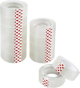 Clear Tape Rolls ¾ Inch x 27 Yards – 8 Rolls | Transparent Tape for Office, School & Gift Wrapping