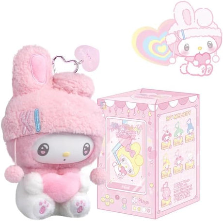 My Melody 50th Anniversary Milk Candy Series Plush Pendant Blind Box – Sanrio Collectible (1 Random Plush) - product view 1