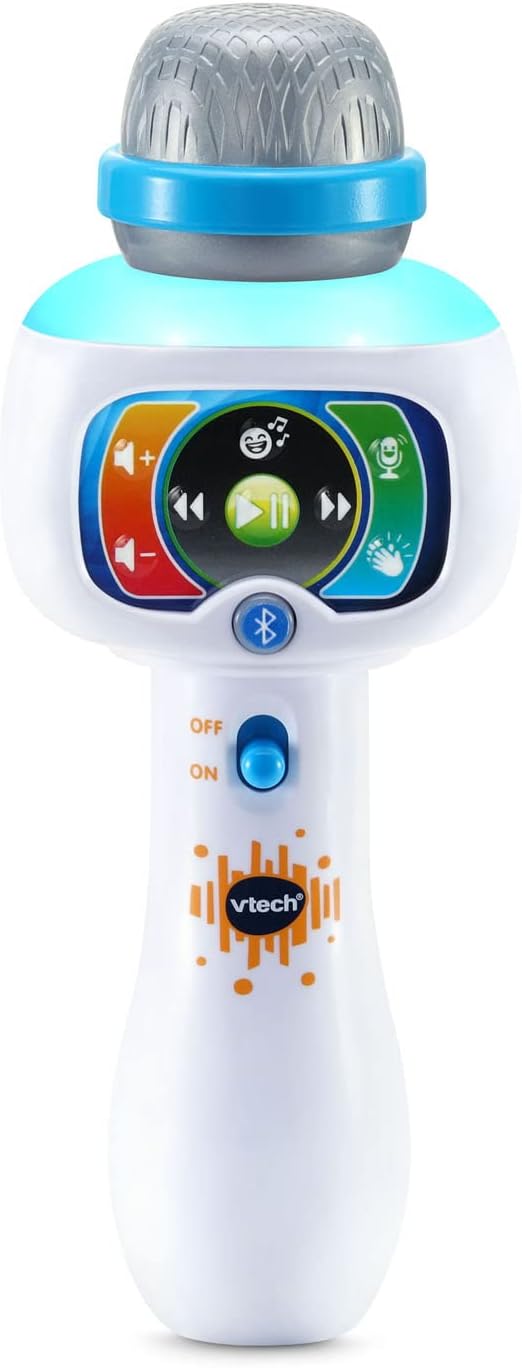 VTech Sing It Out Karaoke Microphone With Bluetooth (White)