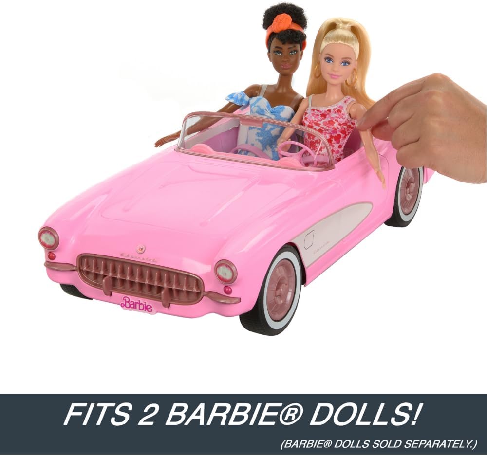 Hot Wheels RC Barbie The Movie Barbie Corvette