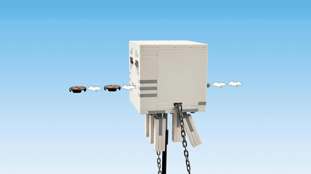 Lego Minecraft 21273 The Ghast Balloon Village Attack