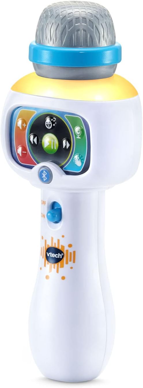 VTech Sing It Out Karaoke Microphone With Bluetooth (White)