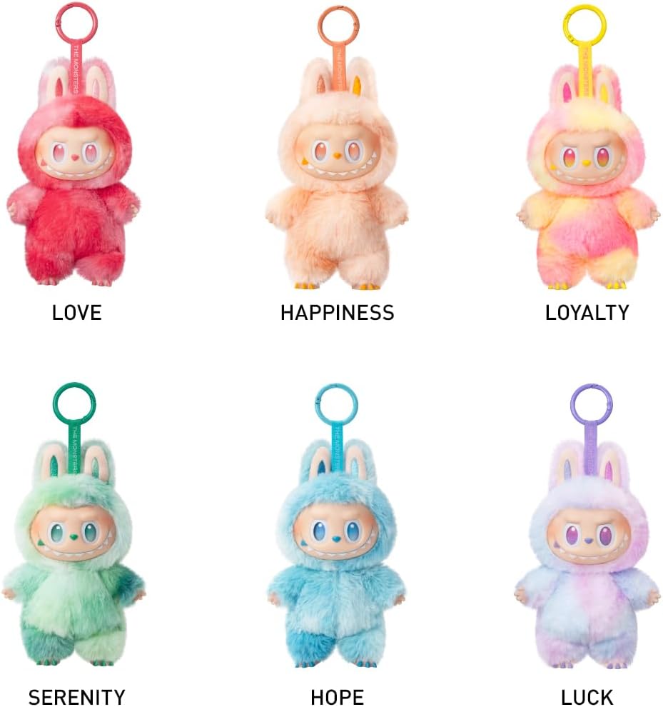 Labubu The Monsters Big Into Energy Series Doll Creative Gift Vinyl Plush Keychain Random Design