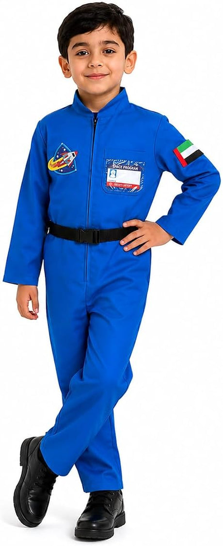 UAE Astronaut Costume for Kids Ages 8 to 10 Years