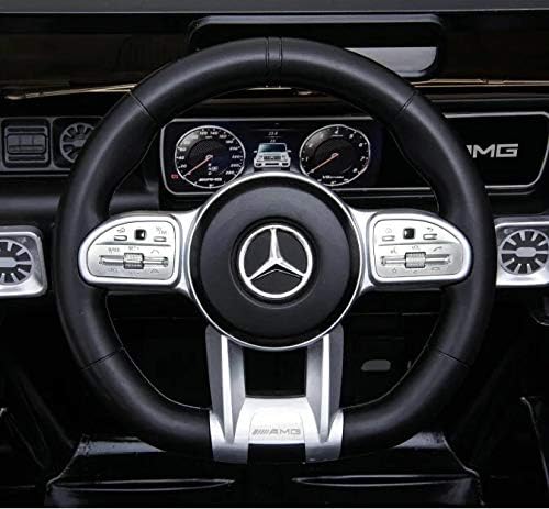 Mercedes G63 Electric Ride On Car with Black Leather Seat