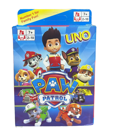 UNO Paw Patrol Card Game