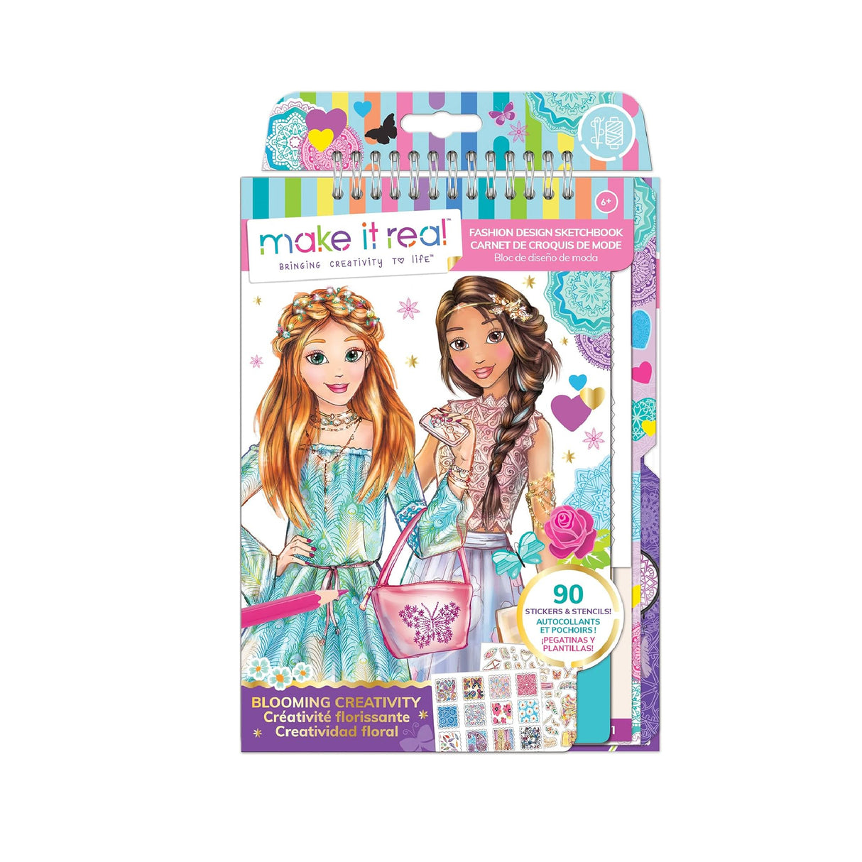 Make It Real Blooming Creativity Sketchbook Kit