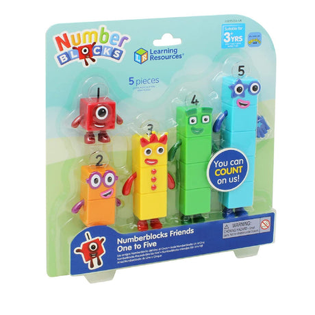 Numberblocks Friends One To Five