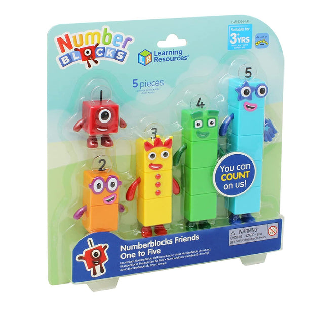 Numberblocks Friends One To Five
