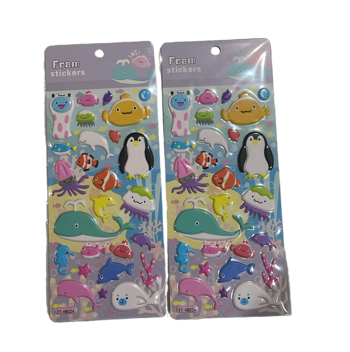 Sea Animal Foam Sticker