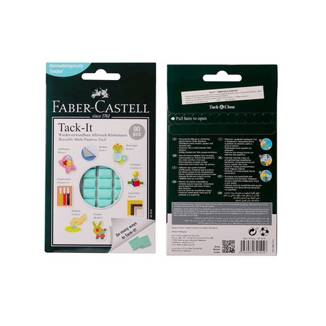 Faber-Castell Tack-It – 90 Pieces (Light Green)