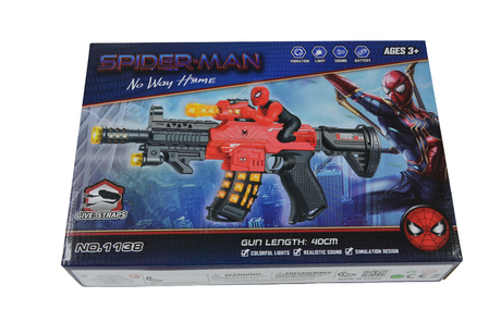 Spider-Man Toy Gun with Lights & Sound