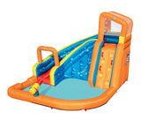 Bestway Turbo Splash Inflatable Water Park with Slide, Climbing Wall & Splash Pool – 53301