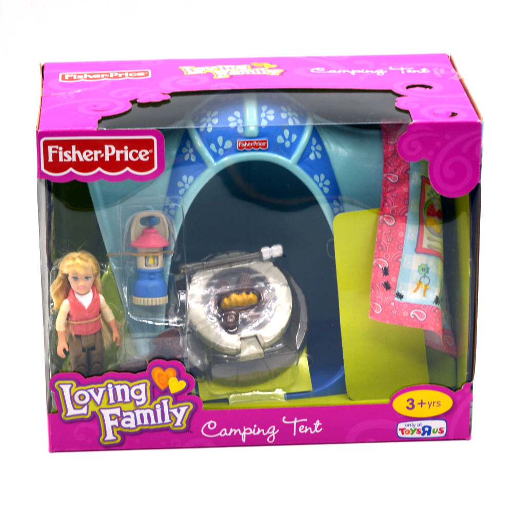 Campimg Tent Doll Set Fisher Price