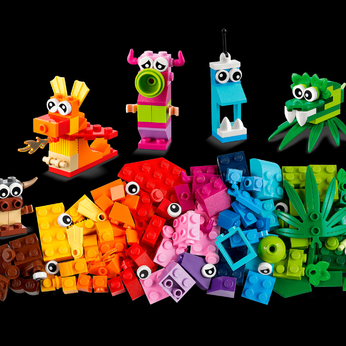 LEGO Classic Creative Monsters (140 Pieces) #11017