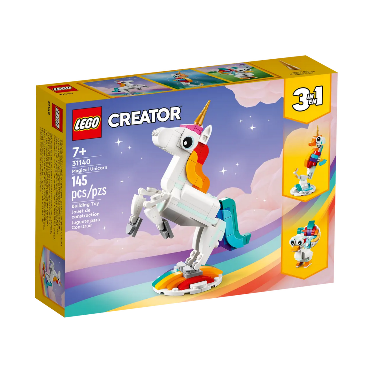 Lego Creator 3-in-1 Magical Unicorn V29 #31140