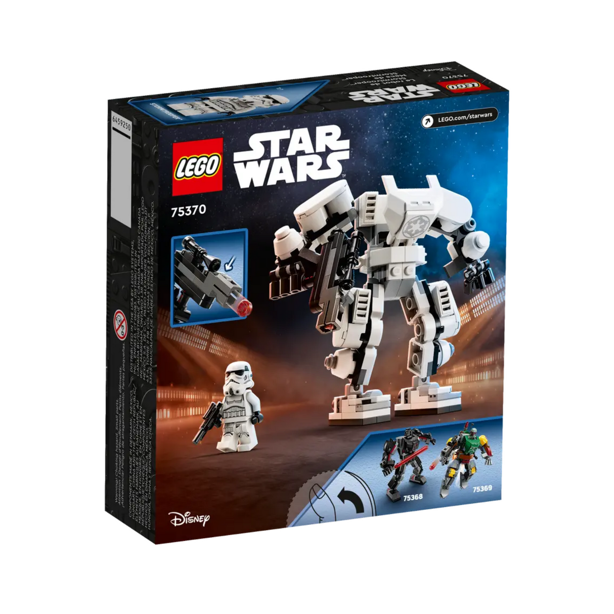 Lego Star Warslego Stormtrooper Mech #75370