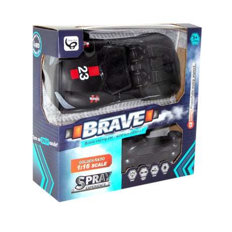 Links to BRAVE RC CAR WITH SPRAY SMOKE LIGHT/MUSIC by 