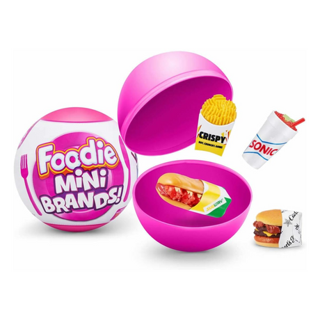5 Surprise Foodie Mini Brands Series 1 Collectible Toy