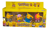 Pokemon Pikachu Figure Set 4 pcs