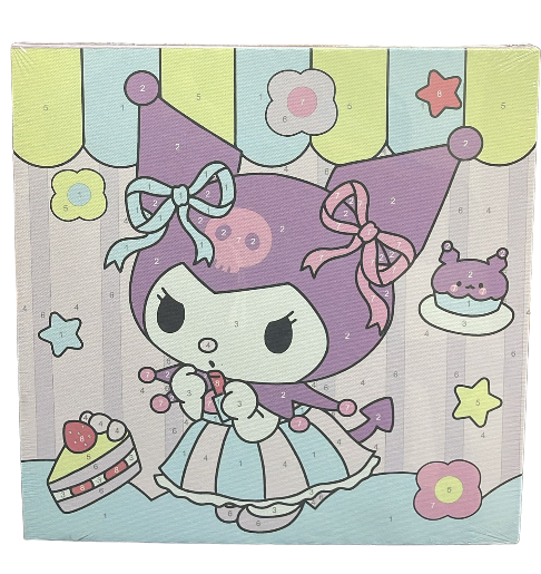 Kuromi Diamond Painting Set 30×30 cm